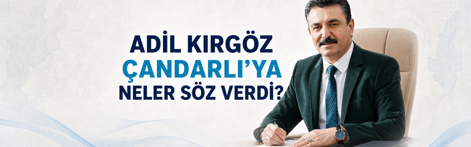 ADİL KIRGÖZ ÇANDARLI’YA NELER SÖZ VERDİ?